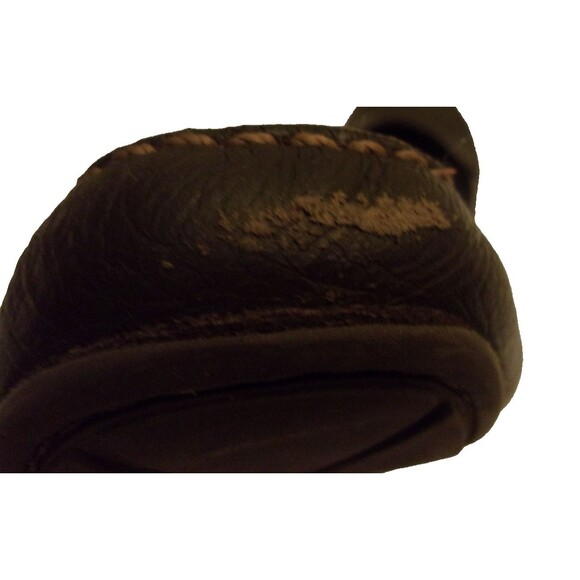 Talbots Brown Butter Soft Leather Loafers Sz. 8 B Square Toe - Picture 7 of 8